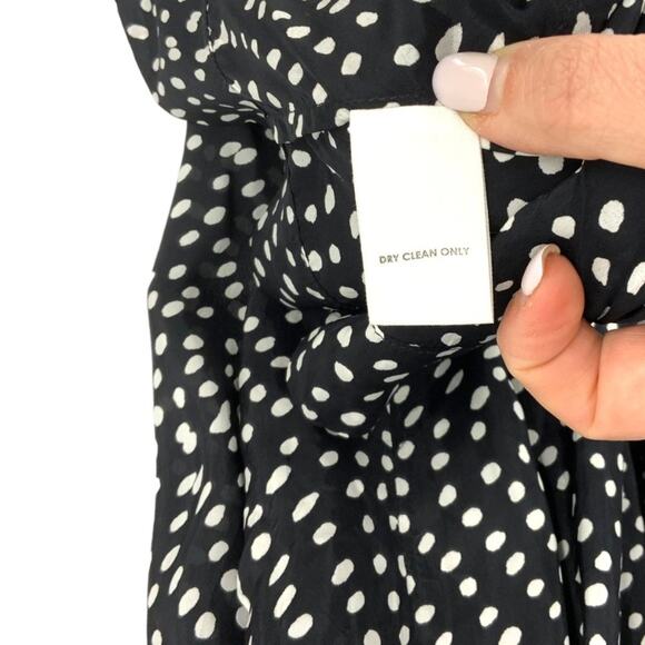 Apiece Apart Ela Maxi Dress Black Dot Size Small NWOT $425 MSRP - Picture 7 of 8